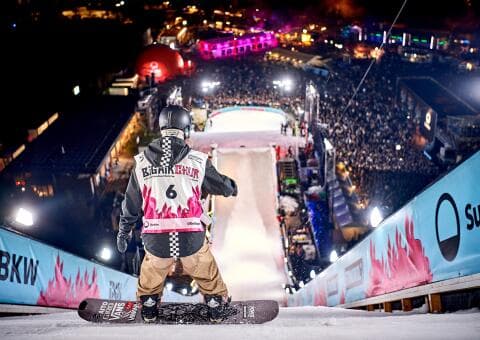 Big Air Chur in der Schweiz inkl. Übernachtung im Premium Hotel